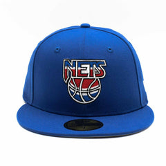 New Jersey Nets 2021 NBA Hardwood Classic Nights New Era 59FIFTY Fitted Cap Blue Taass sale
