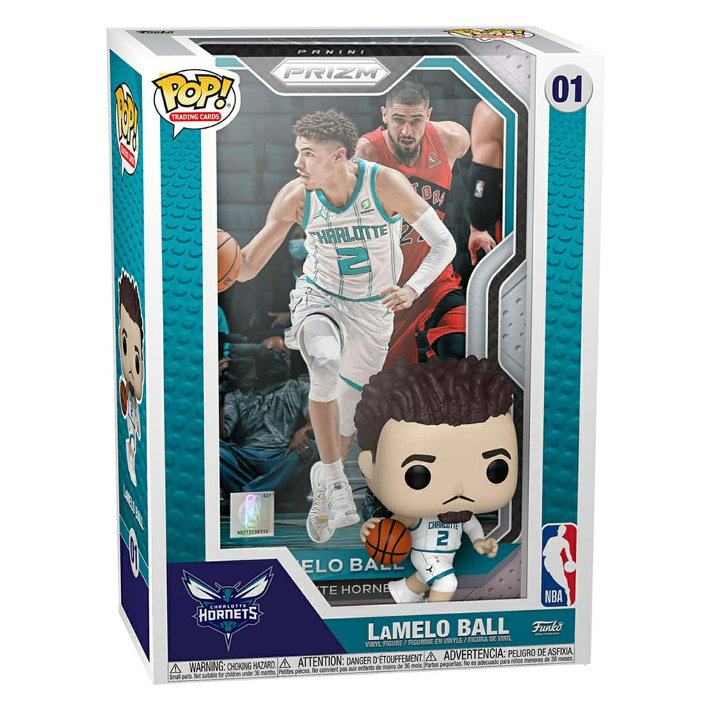 Funko POP! Prizm Trading Cards #01 LaMelo Ball Charlotte Hornets NBA Figure Lifestyle