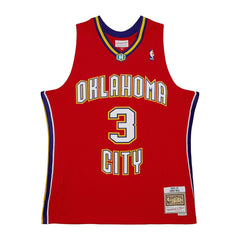 Chris Paul #3 Oklahoma City Hornets 2006-07 Mitchell & Ness Swingman NBA Jersey Red Taass sale