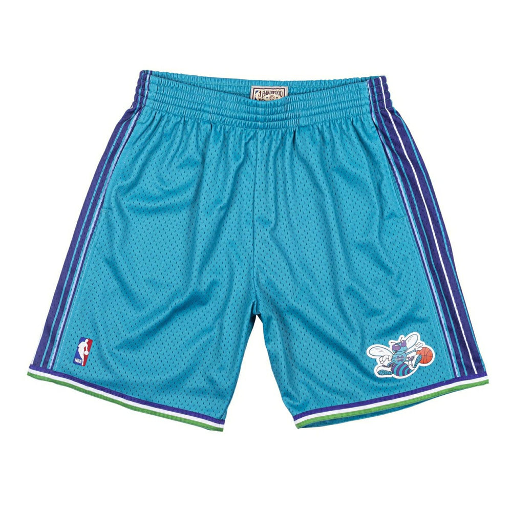 Charlotte Hornets 1999-00 Mitchell & Ness Swingman NBA Shorts Fashion