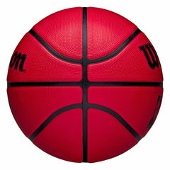 Chicago Bulls Solid Wilson NBA Basketball Red (Size 5) Lifestyle