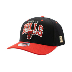 Chicago Bulls Team Arch Classic Red Stretch-Snap NBA Cap Black Taass US