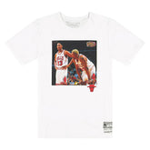 Pippen & Rodman Chicago Bulls Mitchell & Ness Photo NBA T-Shirt Fashion