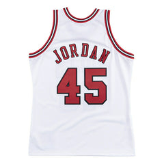 Michael Jordan #45 Chicago Bulls 1994-95 Authentic NBA Jersey White Taass US