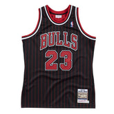 Michael Jordan #23 Chicago Bulls 1995-96 Authentic NBA Jersey Pinstripe Classic