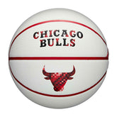Chicago Bulls Pixel NBA Basketball White (Size 7) Taass for sale