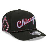 Chicago Bulls 2025-26 NBA City Edition 9SEVENTY Stretch-Snap Cap Classic