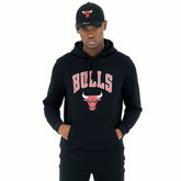 Chicago Bulls Team Logo Hoodie New Era NBA Sweatshirt Classic