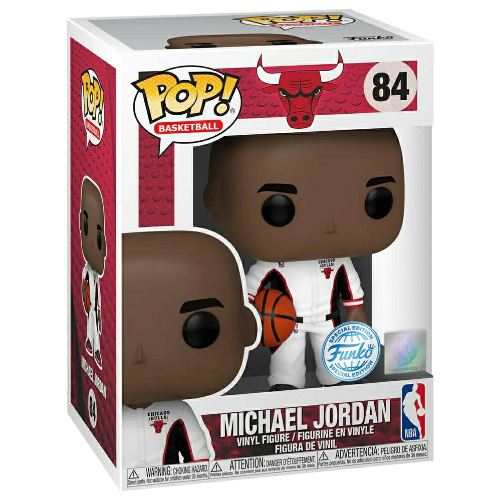 Funko POP! #84 Michael Jordan Chicago Bulls Warmup Vinyl NBA Figure Lifestyle
