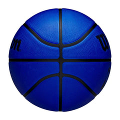 Dallas Mavericks Solid Wilson NBA Basketball Blue (Size 5) Lifestyle
