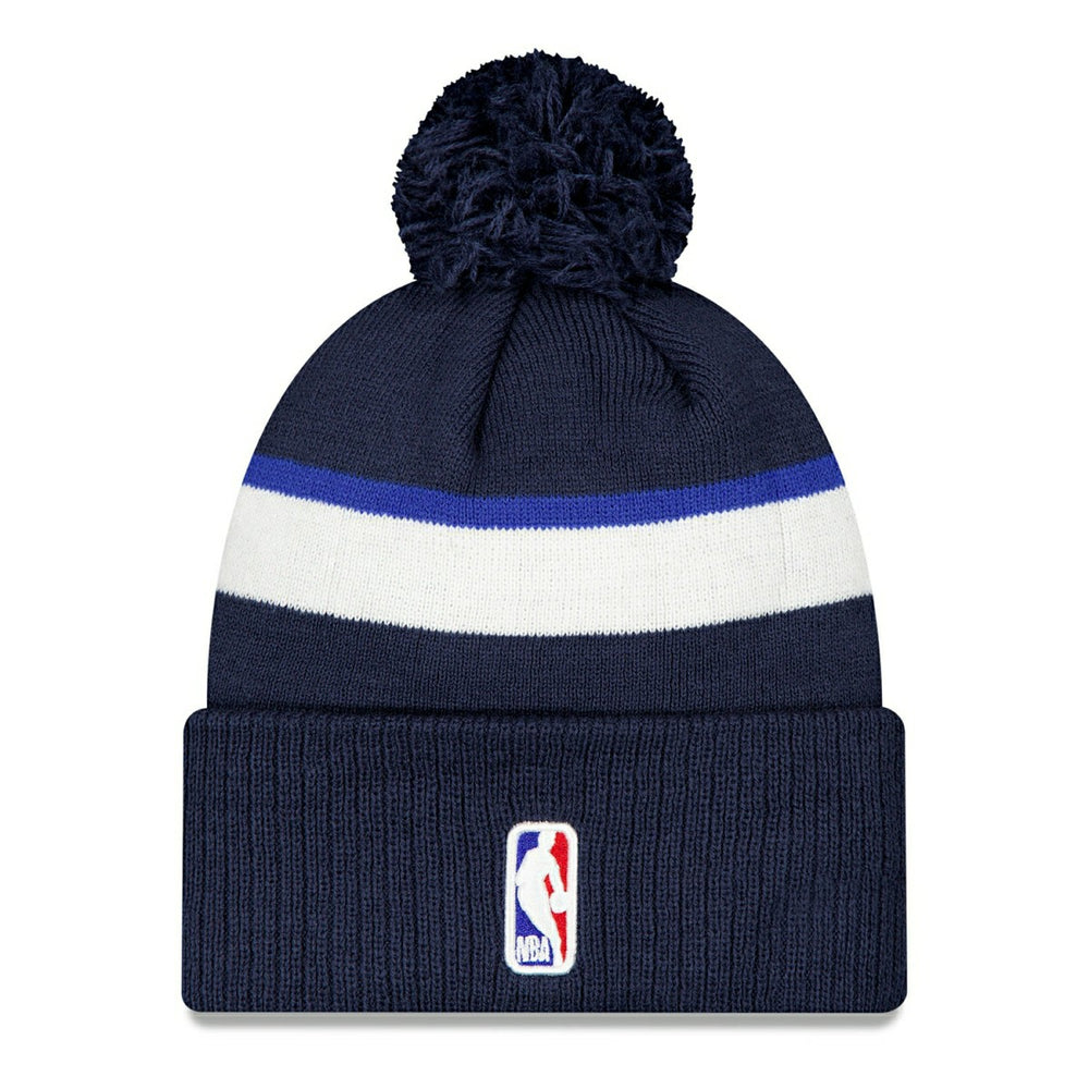Dallas Mavericks 2025-26 NBA Statement Edition Knit Hat Navy Taass for sale