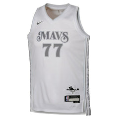 Luka Doncic #77 Dallas Mavericks 2024-25 City Edition Nike Swingman NBA Jersey (YOUTH) Classic