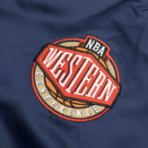 Dallas Mavericks Mitchell & Ness Heavyweight Satin NBA Jacket Taass sale