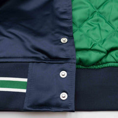 Dallas Mavericks Mitchell & Ness Heavyweight Satin NBA Jacket Taass sale