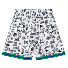 Dallas Mavericks Doodle Mitchell & Ness Swingman NBA Shorts Classic