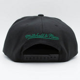 Dallas Mavericks Front Loaded Mitchell & Ness Snapback NBA Cap Black Lifestyle
