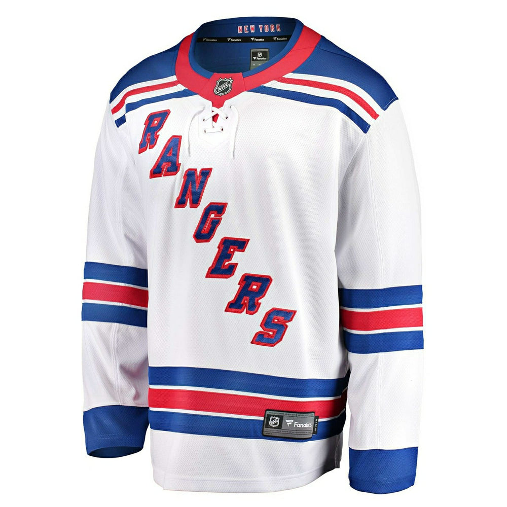 New York Rangers Breakaway NHL Jersey Away White Taass US