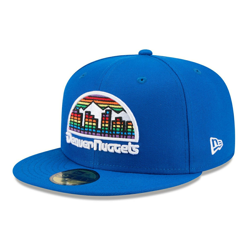 Denver Nuggets 1981-1992 Hardwood Classics 59FIFTY Fitted Cap Blue Taass for sale
