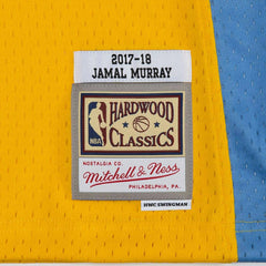Jamal Murray #27 Denver Nuggets 2017 Swingman NBA Jersey Yellow Taass sale