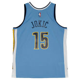 Nikola Jokić #15 Denver Nuggets 2016-17 Mitchell & Ness Swingman NBA Jersey Blue Taass sale