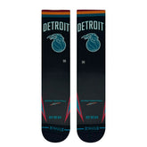 Detroit Pistons 2025-26 NBA City Edition Crew Socks Fashion