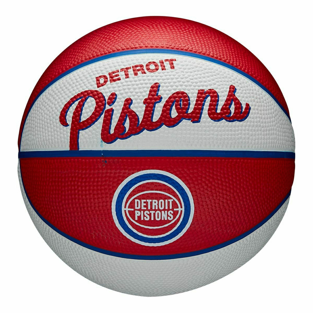 Detroit Pistons NBA Retro Wilson Mini Basketball (Size 3) Taass for sale
