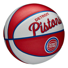 Detroit Pistons NBA Retro Wilson Mini Basketball (Size 3) Taass for sale