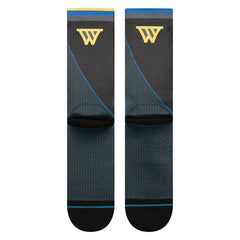 Golden State Warriors 2025-26 NBA Statement Edition Crew Socks Fashion