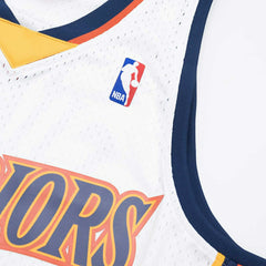 Stephen Curry #30 Golden State Warriors 2009-10 Mitchell & Ness Swingman NBA Jersey White Lifestyle