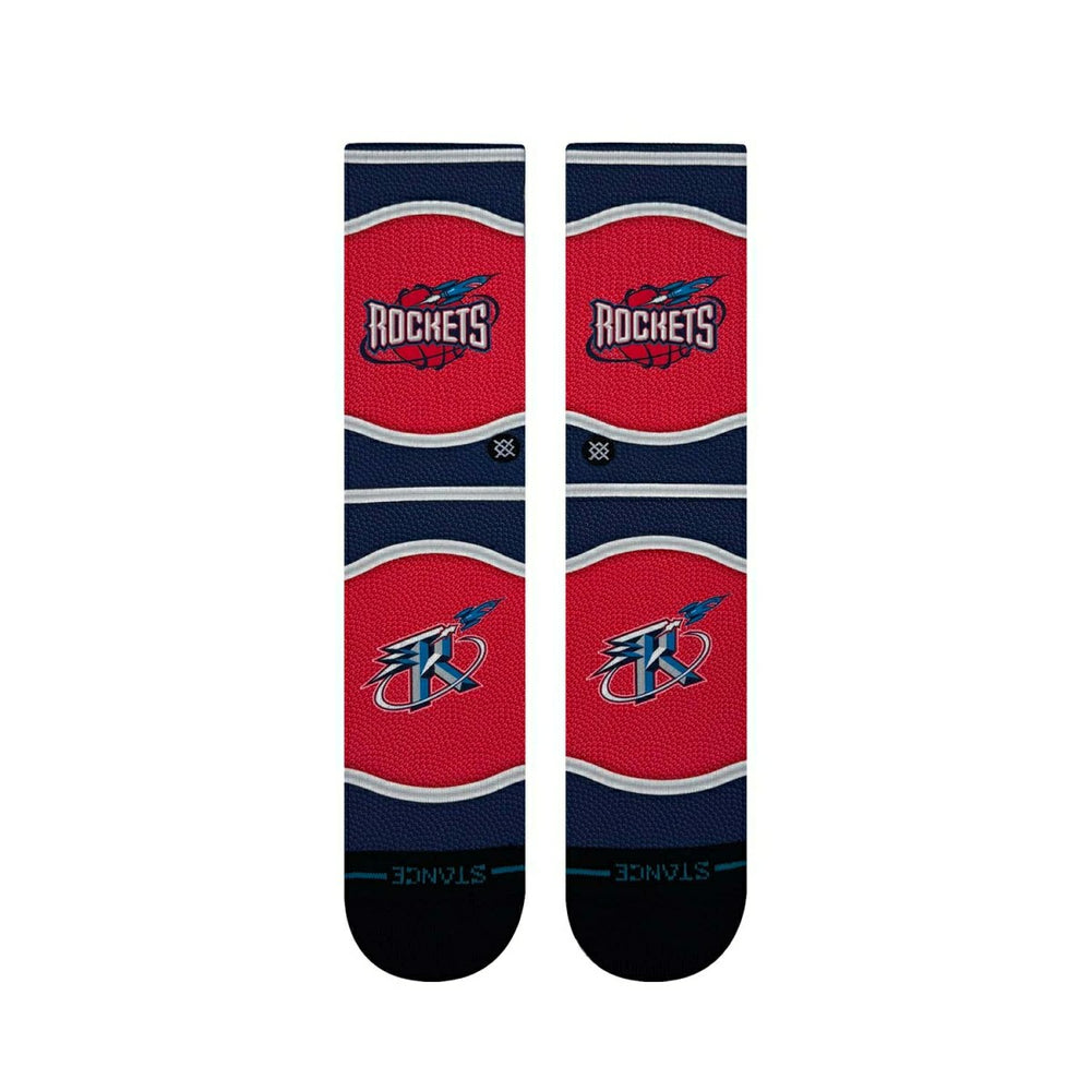 Houston Rockets Classic Mini Ball Stance Crew Socks Taass sale
