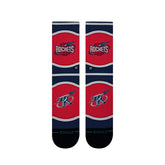 Houston Rockets Classic Mini Ball Stance Crew Socks Taass sale