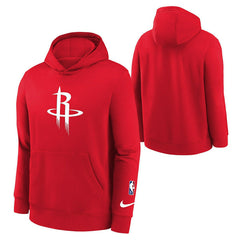 Houston Rockets Logo Nike Essential Fleece NBA Hoodie (YOUTH) Classic