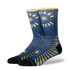 Indiana Pacers 2025-26 NBA Statement Edition Crew Socks Fashion