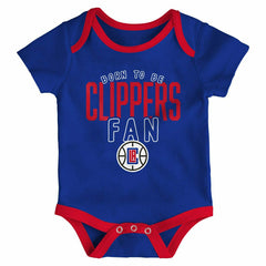 Los Angeles Clippers Game Time NBA Baby Bodysuit Set (3-Piece) Lifestyle
