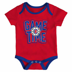 Los Angeles Clippers Game Time NBA Baby Bodysuit Set (3-Piece) Lifestyle