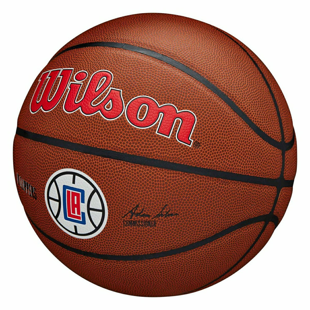 Los Angeles Clippers Wilson Team Alliance NBA Basketball (Size 7) Taass for sale