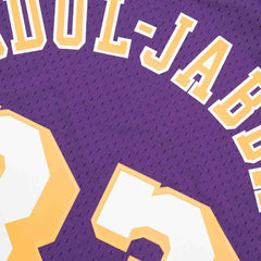 Kareem Abdul-Jabbar #33 Los Angeles Lakers 1983-84 Swingman NBA Jersey Purple Lifestyle