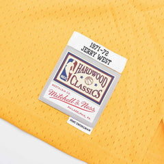 Jerry West #44 Los Angeles Lakers 1971-72 Swingman NBA Jersey Yellow Taass US