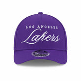 Los Angeles Lakers 2025 NBA Draft 9FORTY M-Crown A-Frame Snapback Cap Purple Taass US