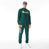 Los Angeles Lakers New Era NBA Crewneck Sweatshirt Green Lifestyle