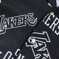 Los Angeles Lakers Mitchell & Ness Destination Leisure Button Up NBA Shirt Classic