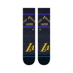 Los Angeles Lakers 2023/24 NBA City Edition Stance Crew Socks Classic
