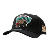 Vancouver Grizzlies Team Logo Classic Red Stretch-Snap NBA Cap Black Taass for sale