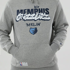 Memphis Grizzlies 2026 NBA Berlin Game Hoodie Gray Taass for sale