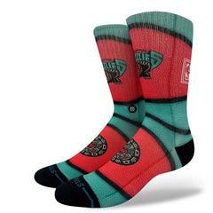 Vancouver Grizzlies Classic Mini Ball Stance Crew Socks Fashion