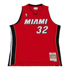 Shaquille O'Neal #32 Miami Heat 2005-06 Swingman NBA Jersey Red Fashion