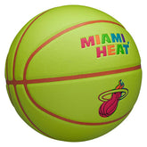 Miami Heat Neon Pop NBA Basketball (Size 7) Taass sale