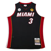 Dwyane Wade #3 Miami Heat 2012-13 Mitchell & Ness Authentic NBA Jersey Black Taass US