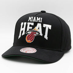 Miami Heat Big Time Mitchell & Ness Pro Pinch Snapback NBA Cap Fashion