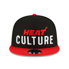 Miami Heat 2023 NBA City Edition New Era 9FIFTY Snapback Cap Lifestyle